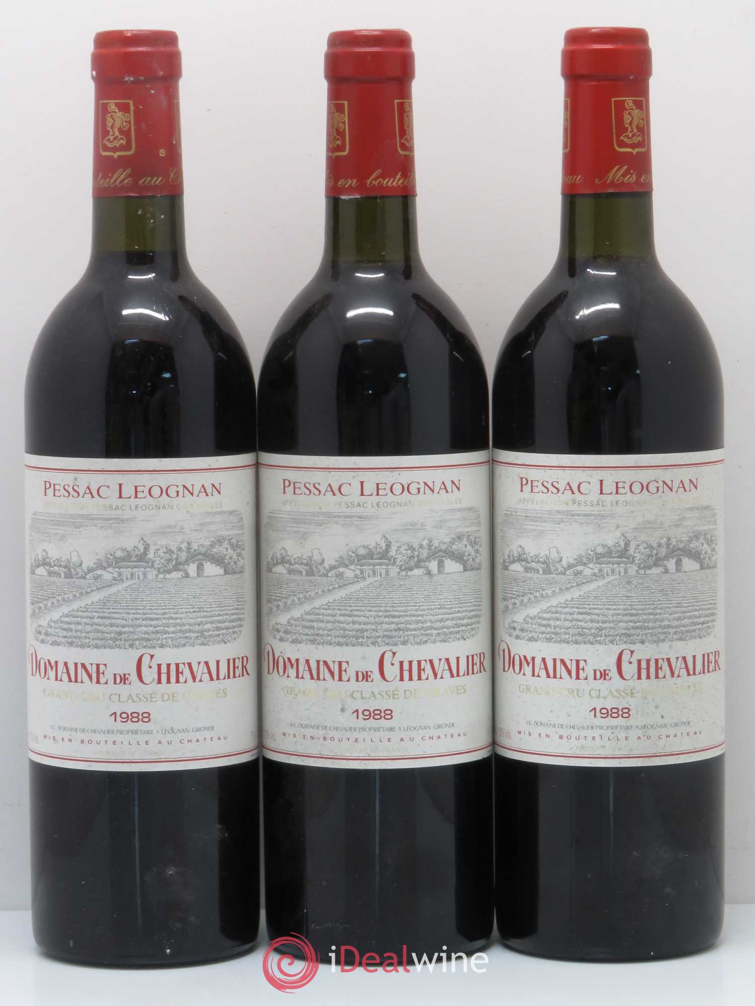 Domaine de Chevalier Cru Classé de Graves 1988 - Lot de 6 bouteilles - 2