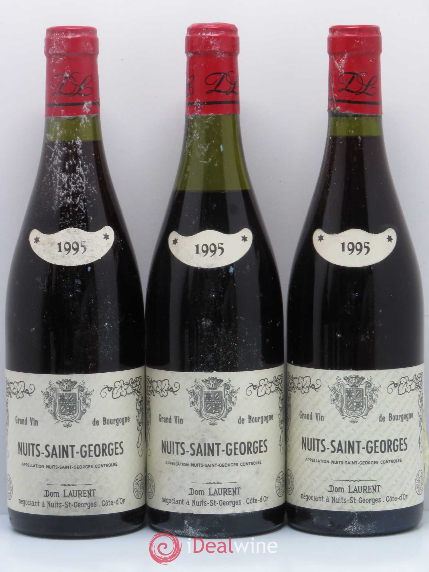 Nuits-Saint-Georges Dominique Laurent 1995 - Lot de 6 bouteilles - 1