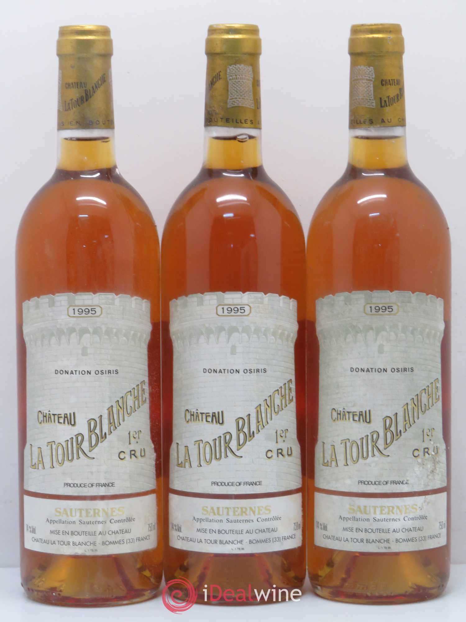 Château la Tour Blanche 1er Grand Cru Classé 1995 - Lotto di 12 bottiglie - 1