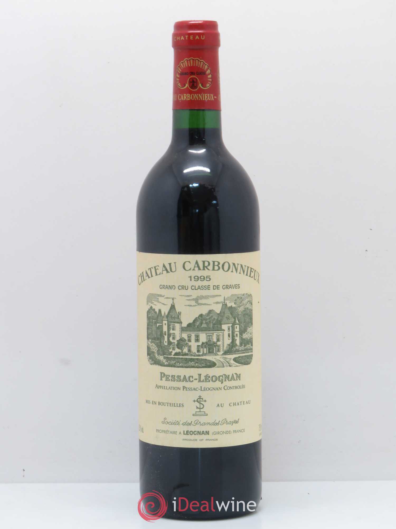 Château Carbonnieux Cru Classé de Graves 1995 - Lot de 1 bouteille - 0