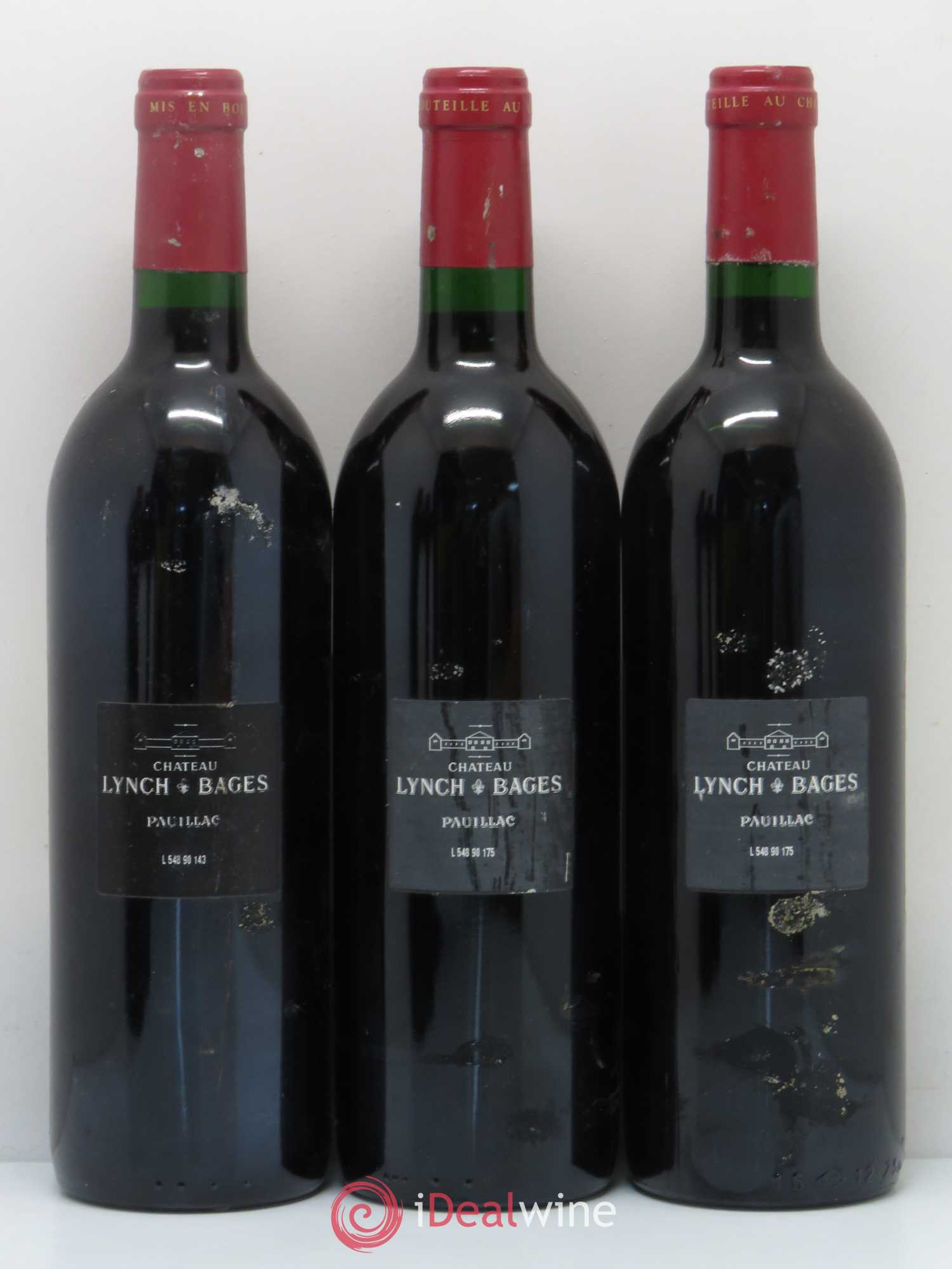 Château Lynch Bages 5ème Grand Cru Classé 1990 - Lot de 6 bouteilles - 2