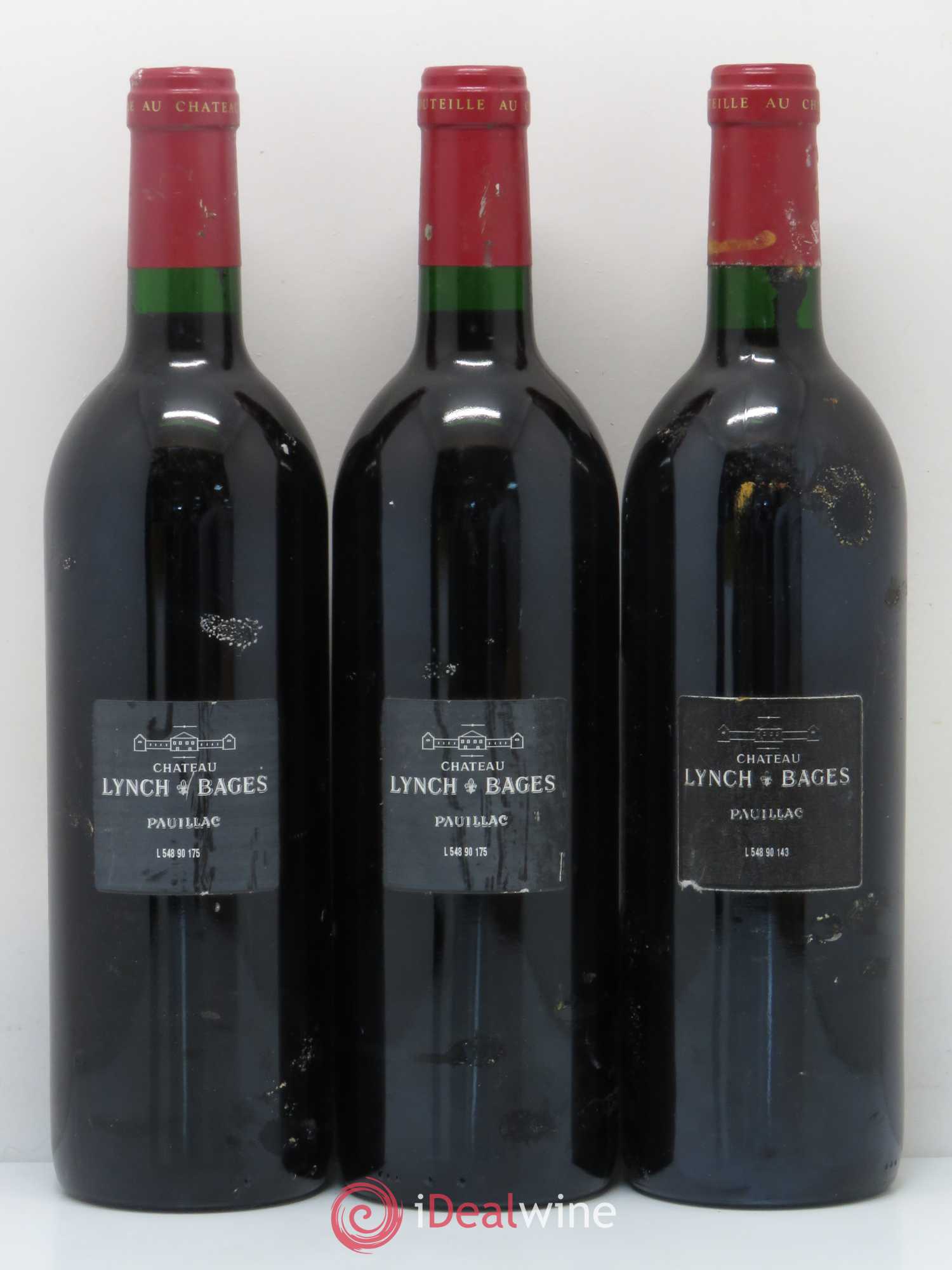 Château Lynch Bages 5ème Grand Cru Classé 1990 - Lot de 6 bouteilles - 4