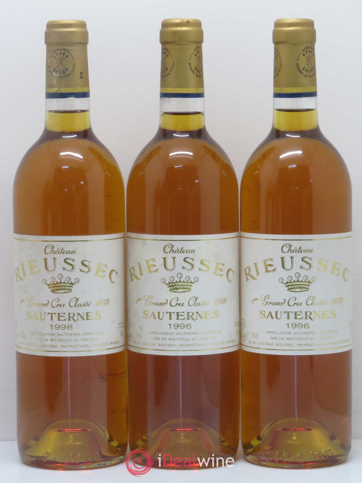 Château Rieussec 1er Grand Cru Classé 1996 - Lotto di 6 bottiglie - 1
