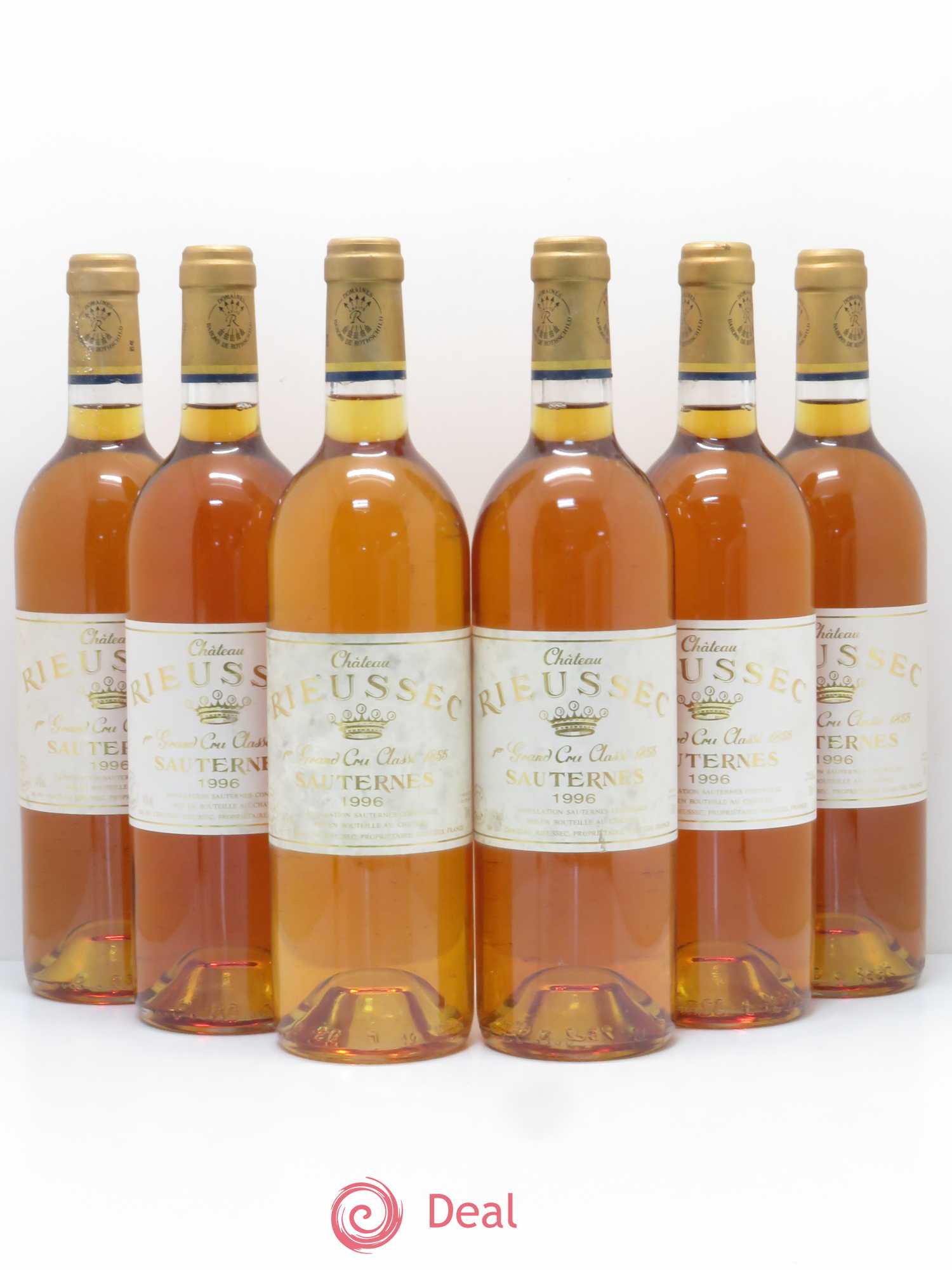 Château Rieussec 1er Grand Cru Classé 1996 - Lotto di 6 bottiglie - 0