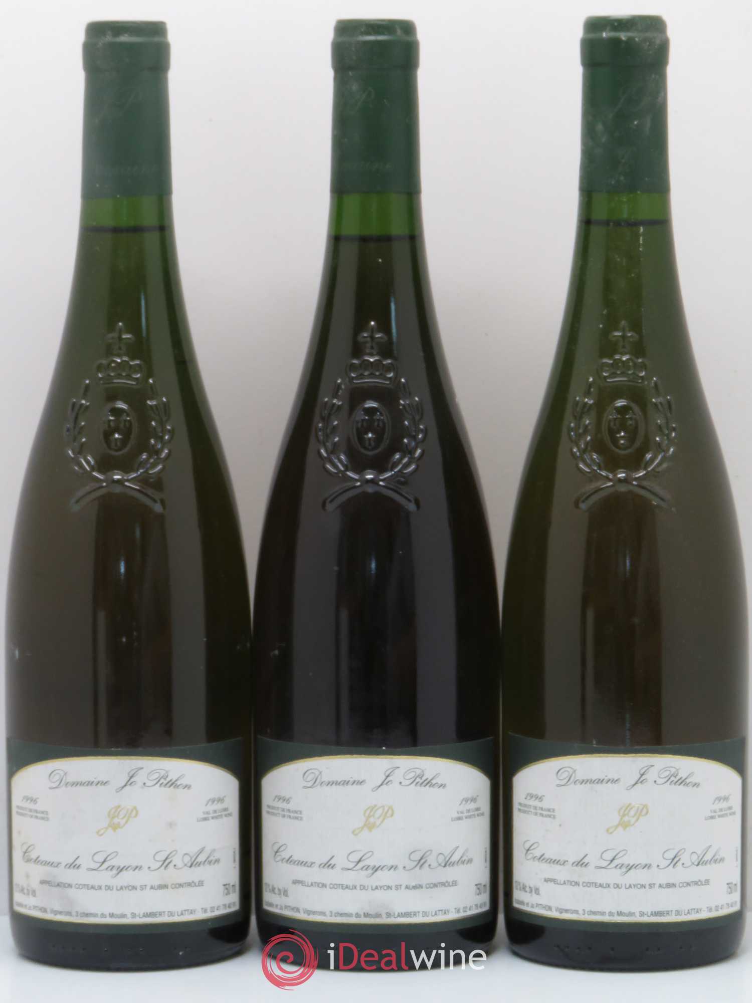 Coteaux du Layon St Aubin Domaine Jo Pithon 1996 - Lotto di 6 bottiglie - 2