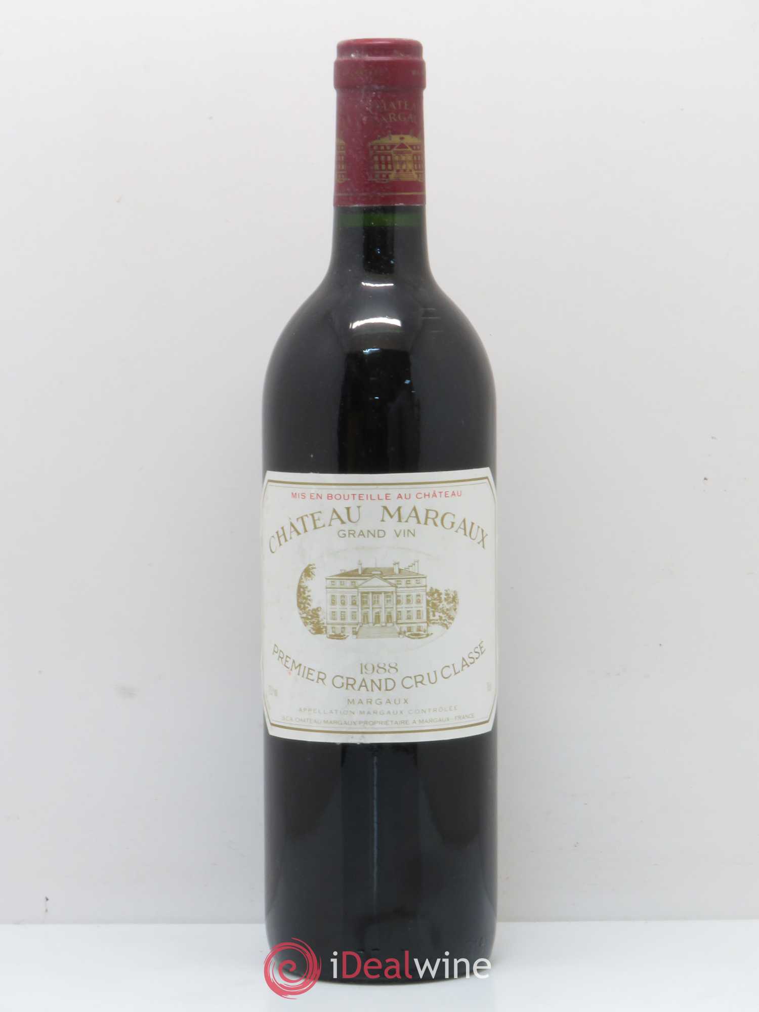 Château Margaux 1er Grand Cru Classé 1988 - Lot de 1 bouteille - 0