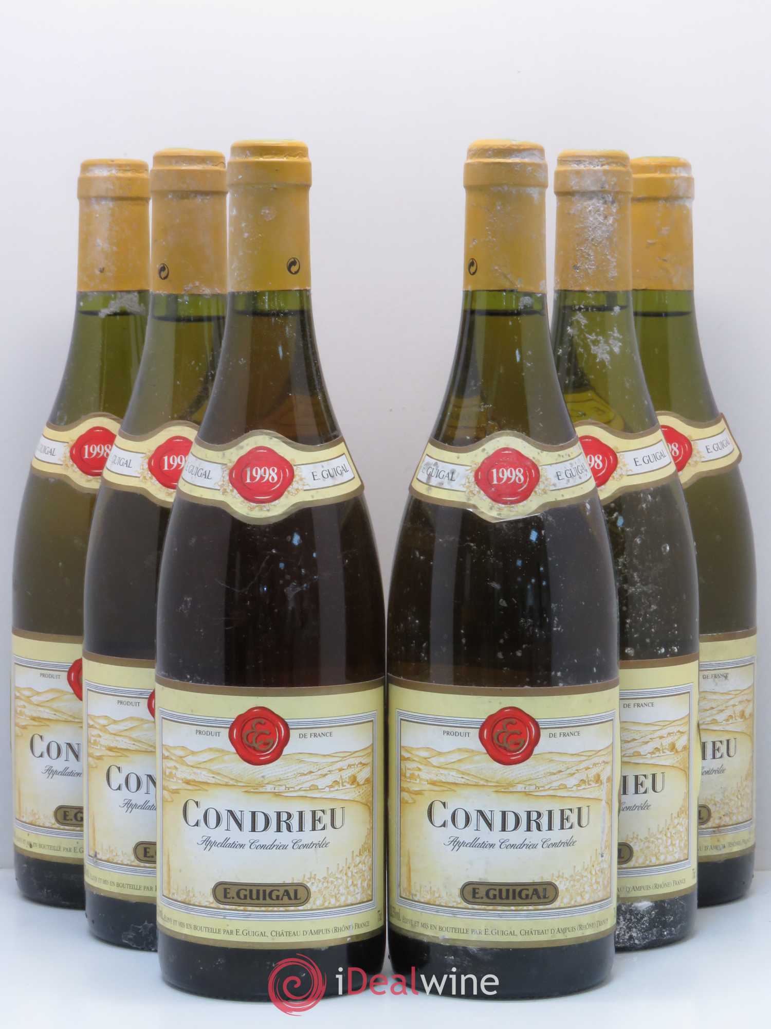 Condrieu Guigal 1998 - Lot de 6 bouteilles - 0