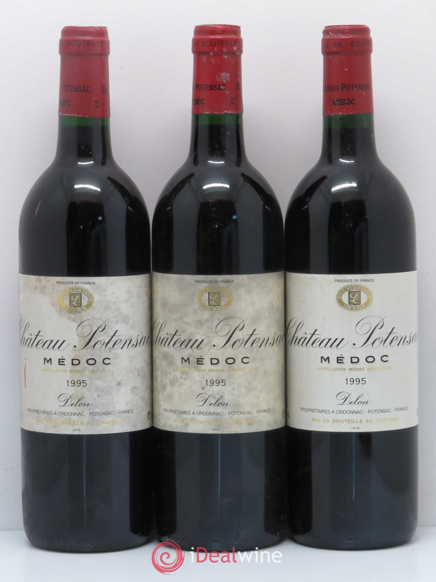 Château Potensac 1995 - Lot de 6 bouteilles - 2