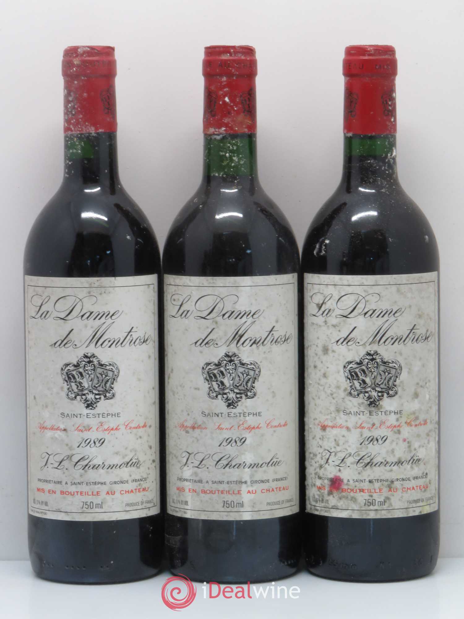 La Dame de Montrose Second Vin 1989 - Lot de 6 bouteilles - 1