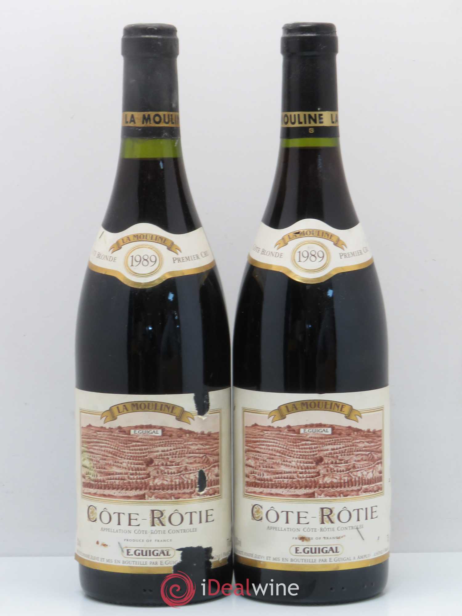 Côte-Rôtie La Mouline Guigal 1989 - Lot de 2 bouteilles - 0
