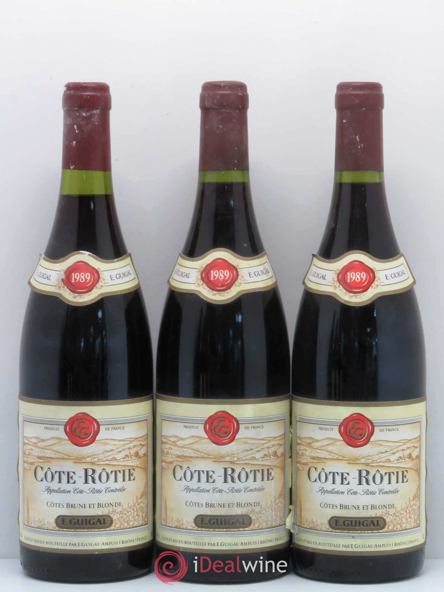 Côte-Rôtie Côtes Brune et Blonde Guigal 1989 - Lot de 6 bouteilles - 2