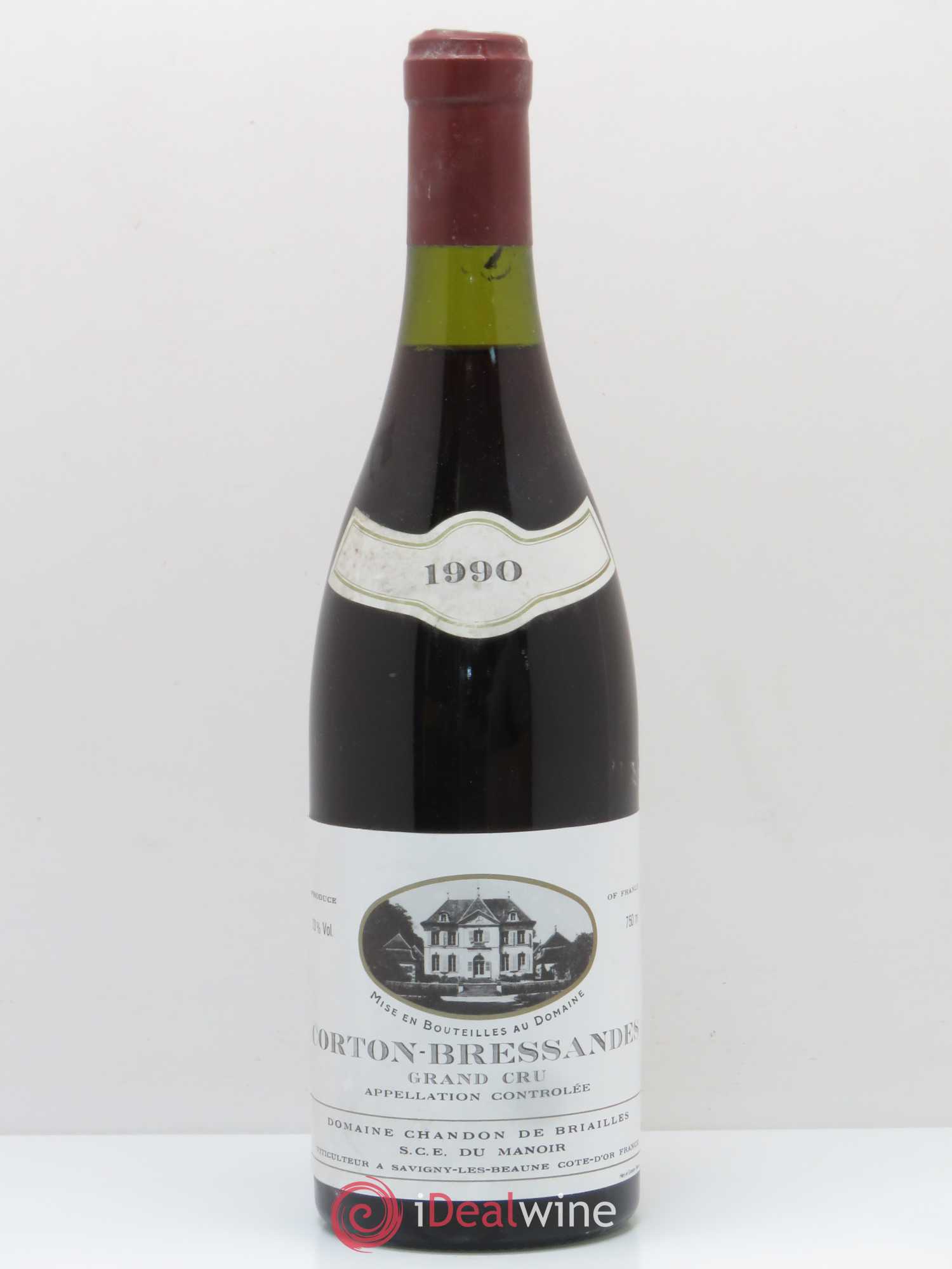 Corton Grand Cru Bressandes Domaine Chandon De Briailles 1990 - Posten von 1 Flasche - 0