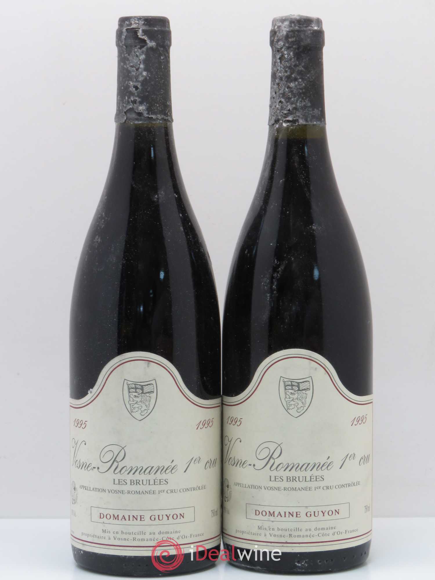 Vosne-Romanée 1er Cru Les Brûlees JP & M. Guyon 1995 - Posten von 2 Flaschen - 0