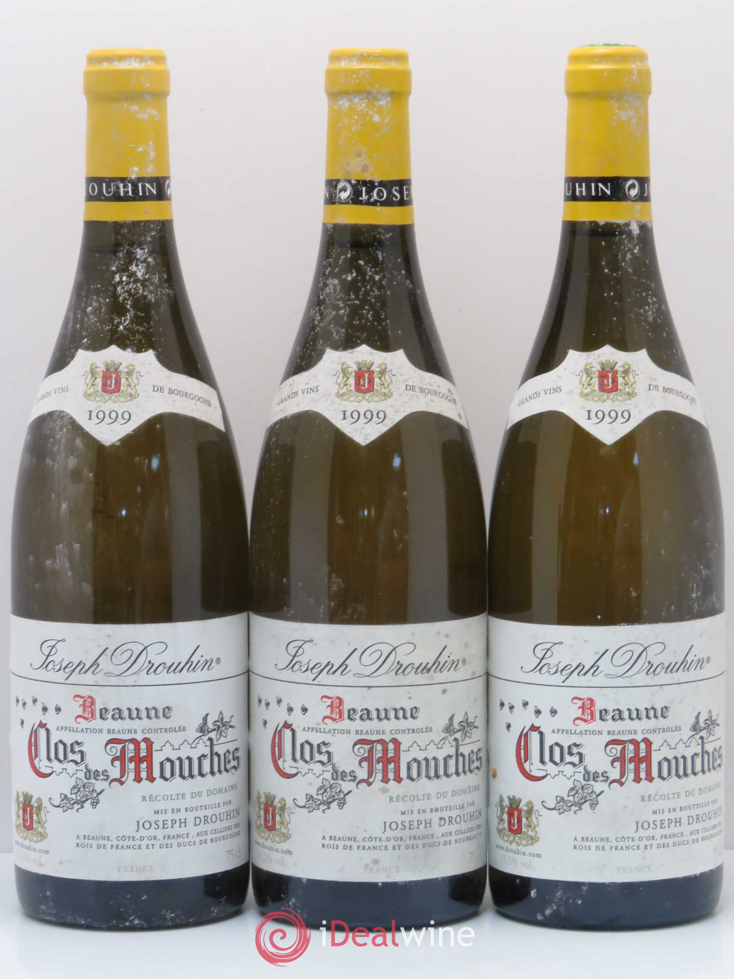 Beaune 1er Cru Clos des Mouches Joseph Drouhin 1999 - Lot de 3 bouteilles - 0