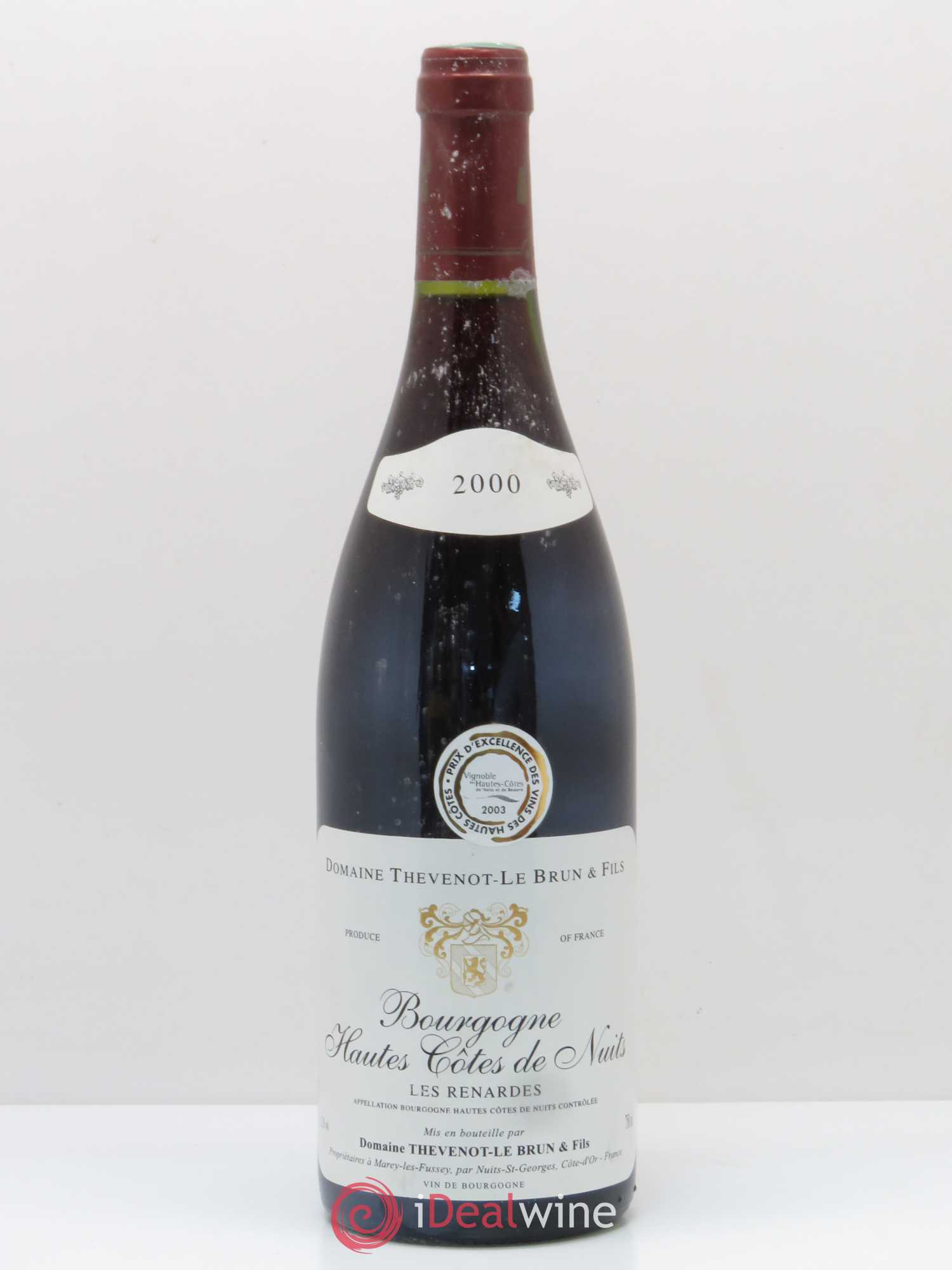 Hautes-Côtes de Nuits Les Renardes Thévenot Le Brun 2000 - Posten von 1 Flasche - 0