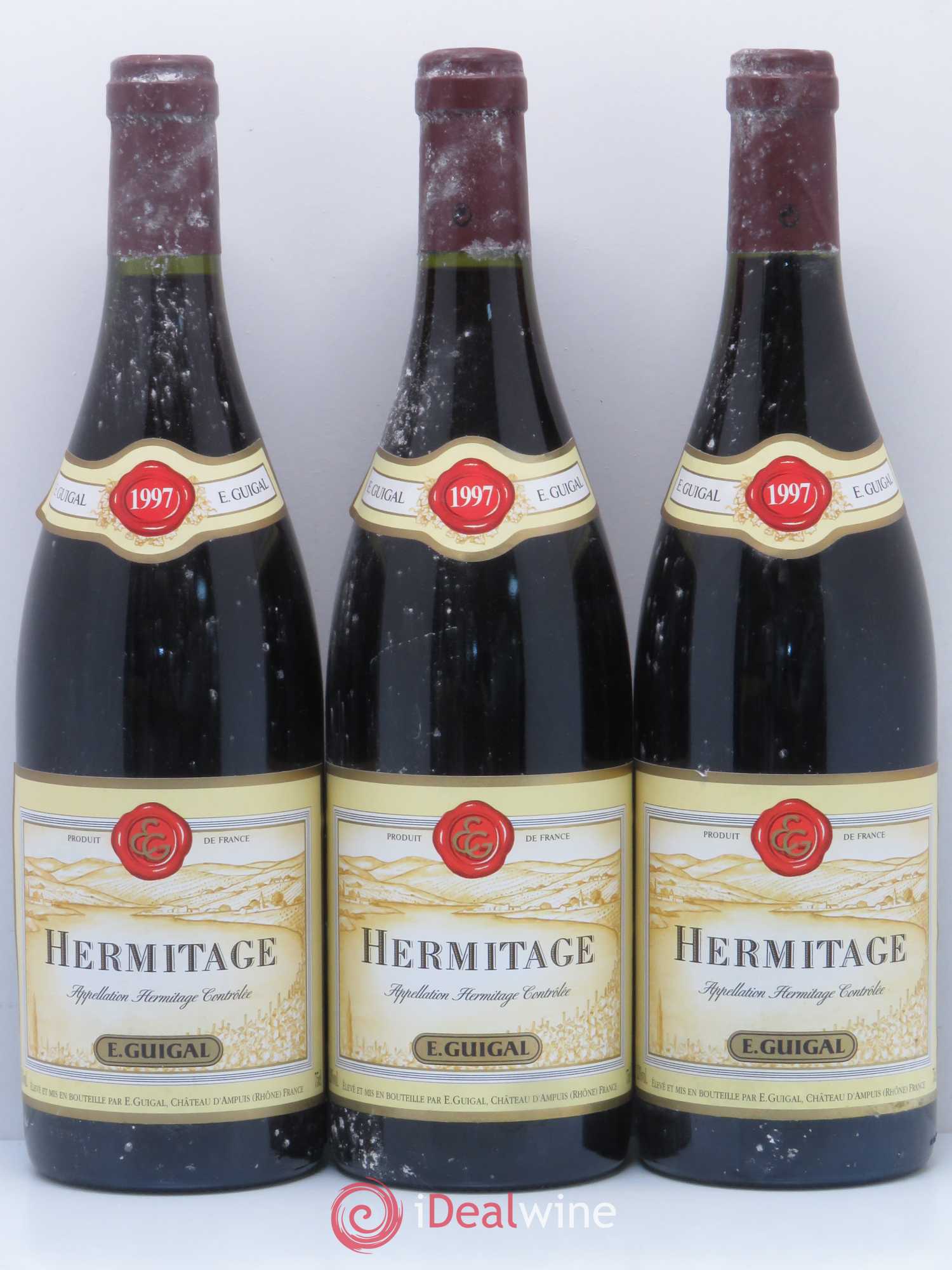 Hermitage Guigal 1997 - Lot de 3 bouteilles - 0