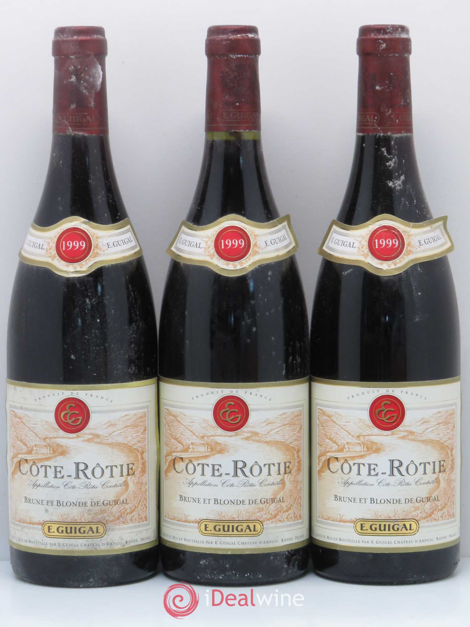 Côte-Rôtie Côtes Brune et Blonde Guigal 1999 - Lot de 6 bouteilles - 2