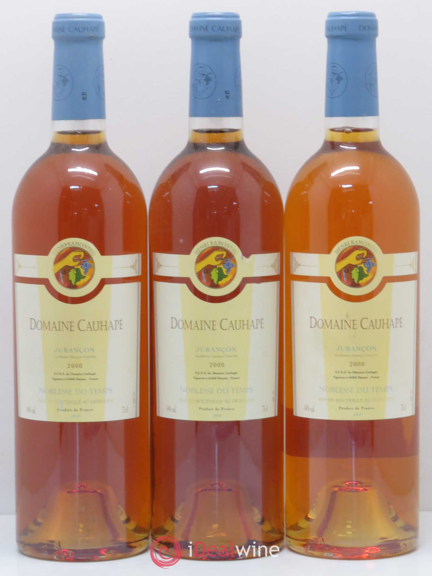 Jurançon Noblesse du temps Cauhapé (Domaine) 2000 - Lotto di 3 bottiglie - 0