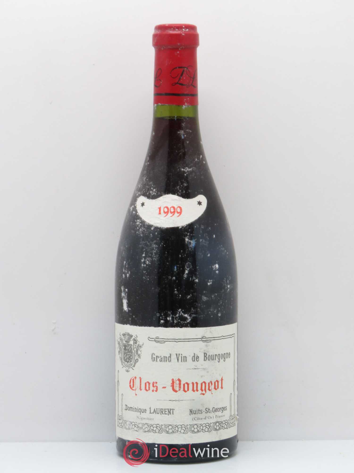 Clos de Vougeot Grand Cru Dominique Laurent 1999 - Lot de 1 bouteille - 0