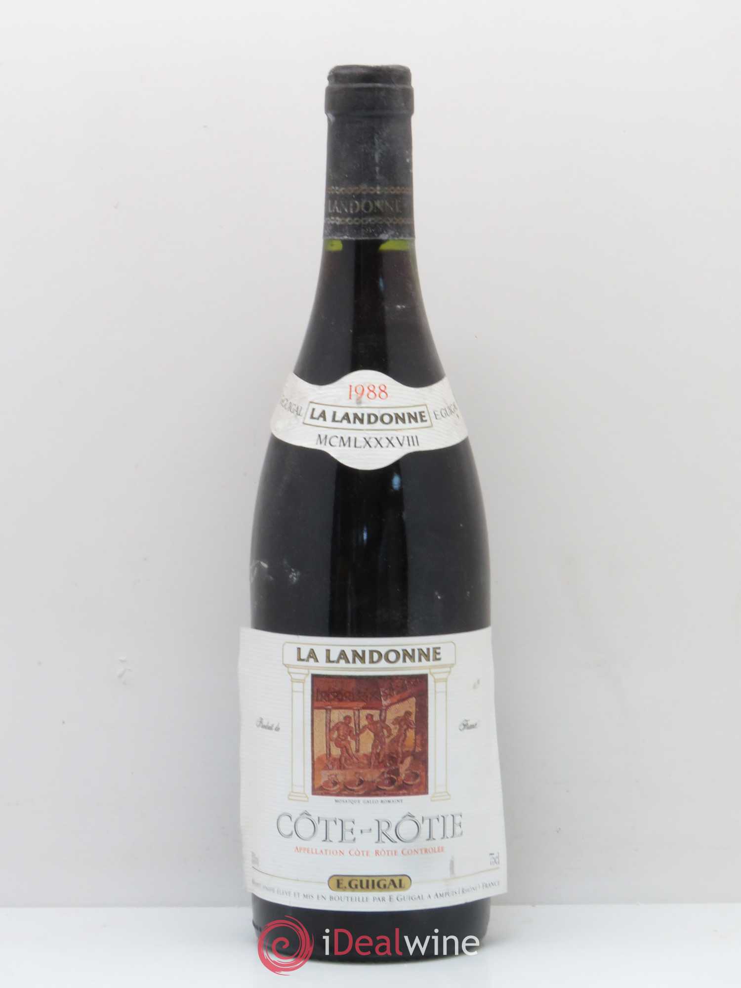 Côte-Rôtie La Landonne Guigal 1988 - Lot de 1 bouteille - 0
