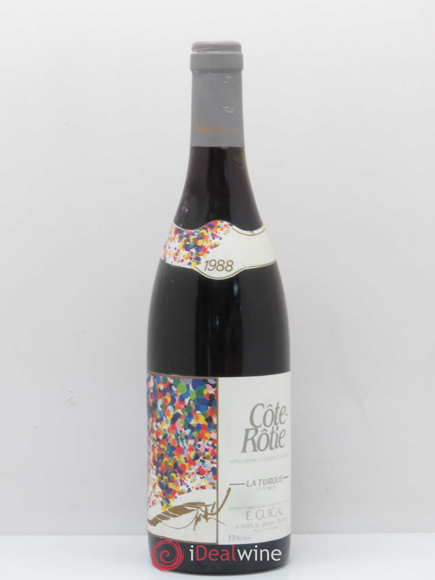 Côte-Rôtie La Turque Guigal 1988 - Lot de 1 bouteille - 0