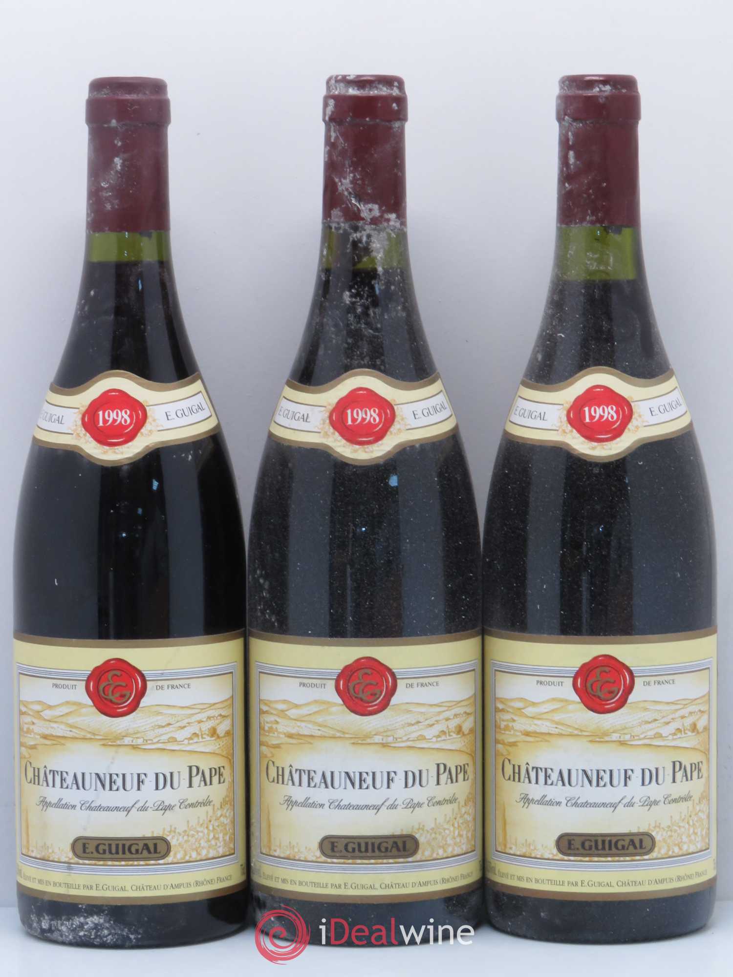 Châteauneuf-du-Pape Guigal 1998 - Lot de 6 bouteilles - 2