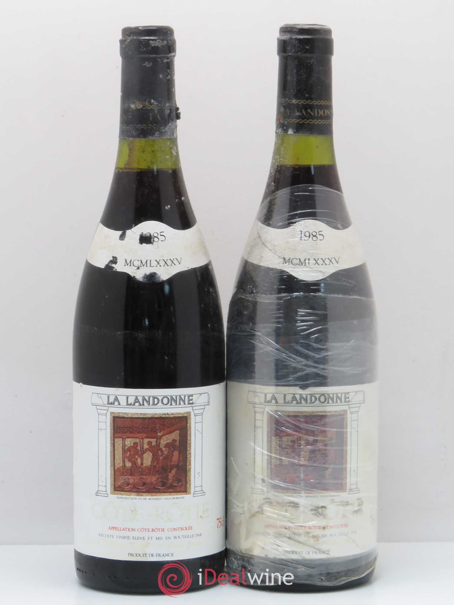 Côte-Rôtie La Landonne Guigal 1985 - Lot de 2 bouteilles - 0