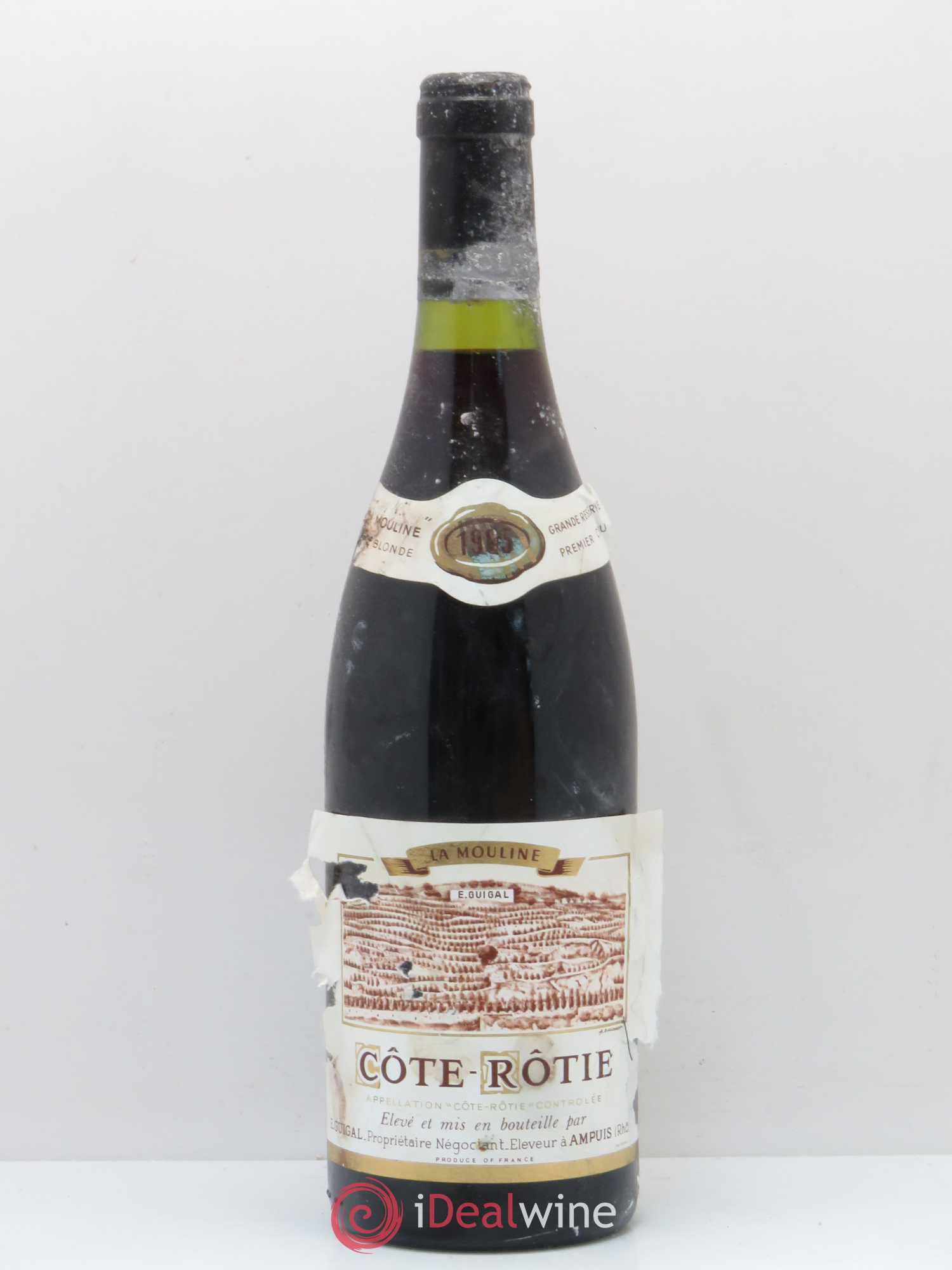 Côte-Rôtie La Mouline Guigal 1985 - Lot de 1 bouteille - 0