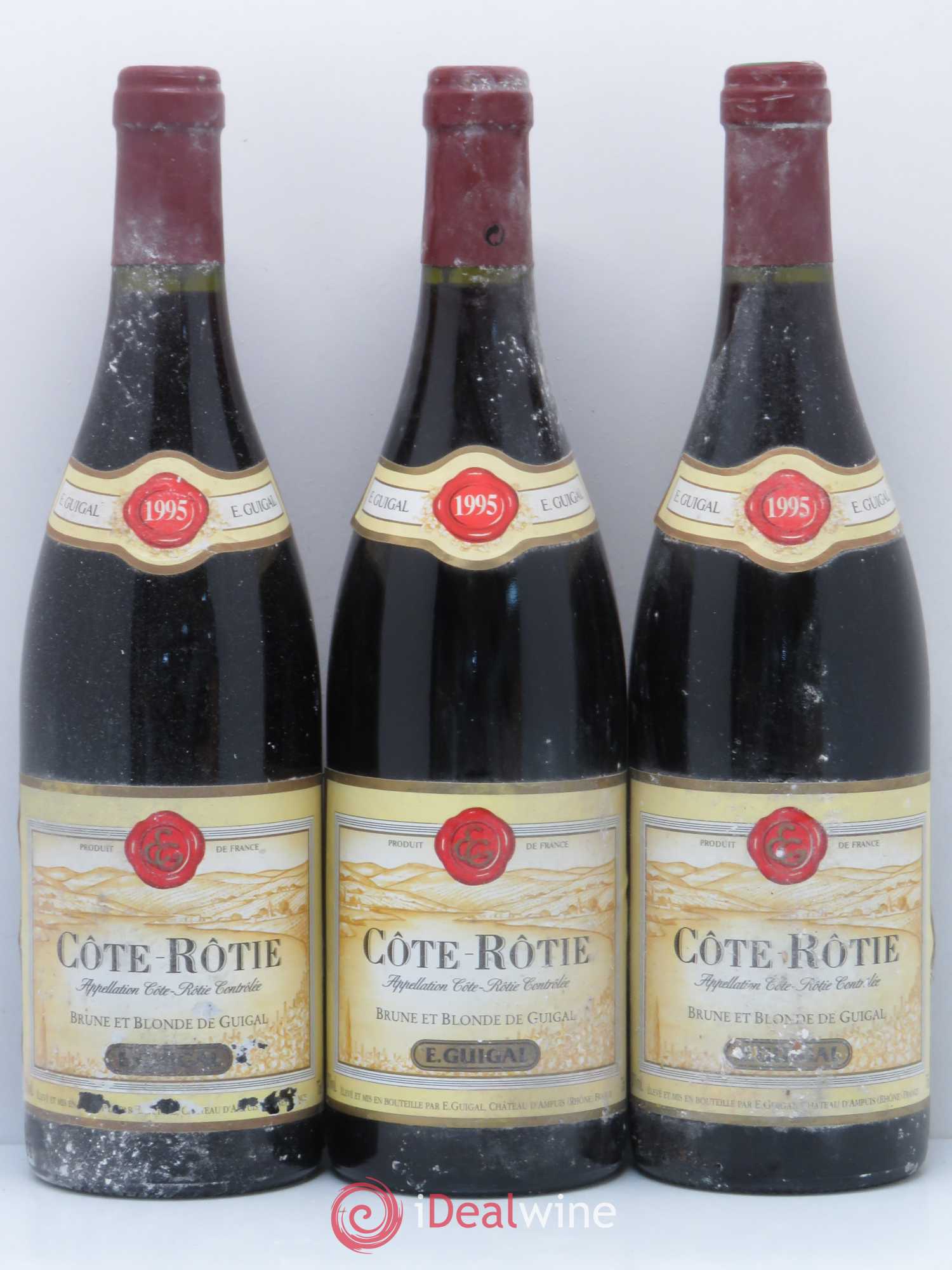 Côte-Rôtie Côtes Brune et Blonde Guigal 1995 - Lot de 6 bouteilles - 2