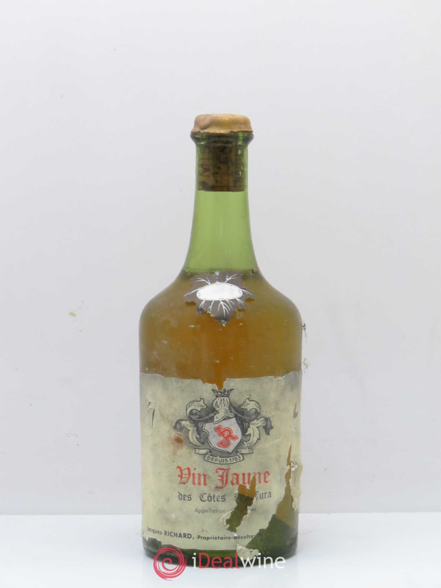 Arbois Vin Jaune J. Richard 1972 - Lot de 1 bouteille - 0