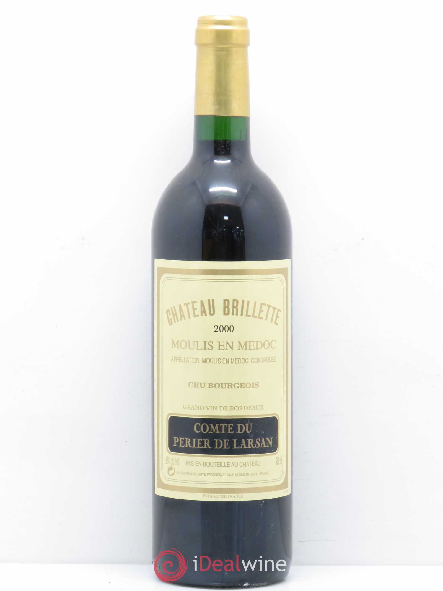 Château Biston Brillette 2000 - Lot de 1 bouteille - 0