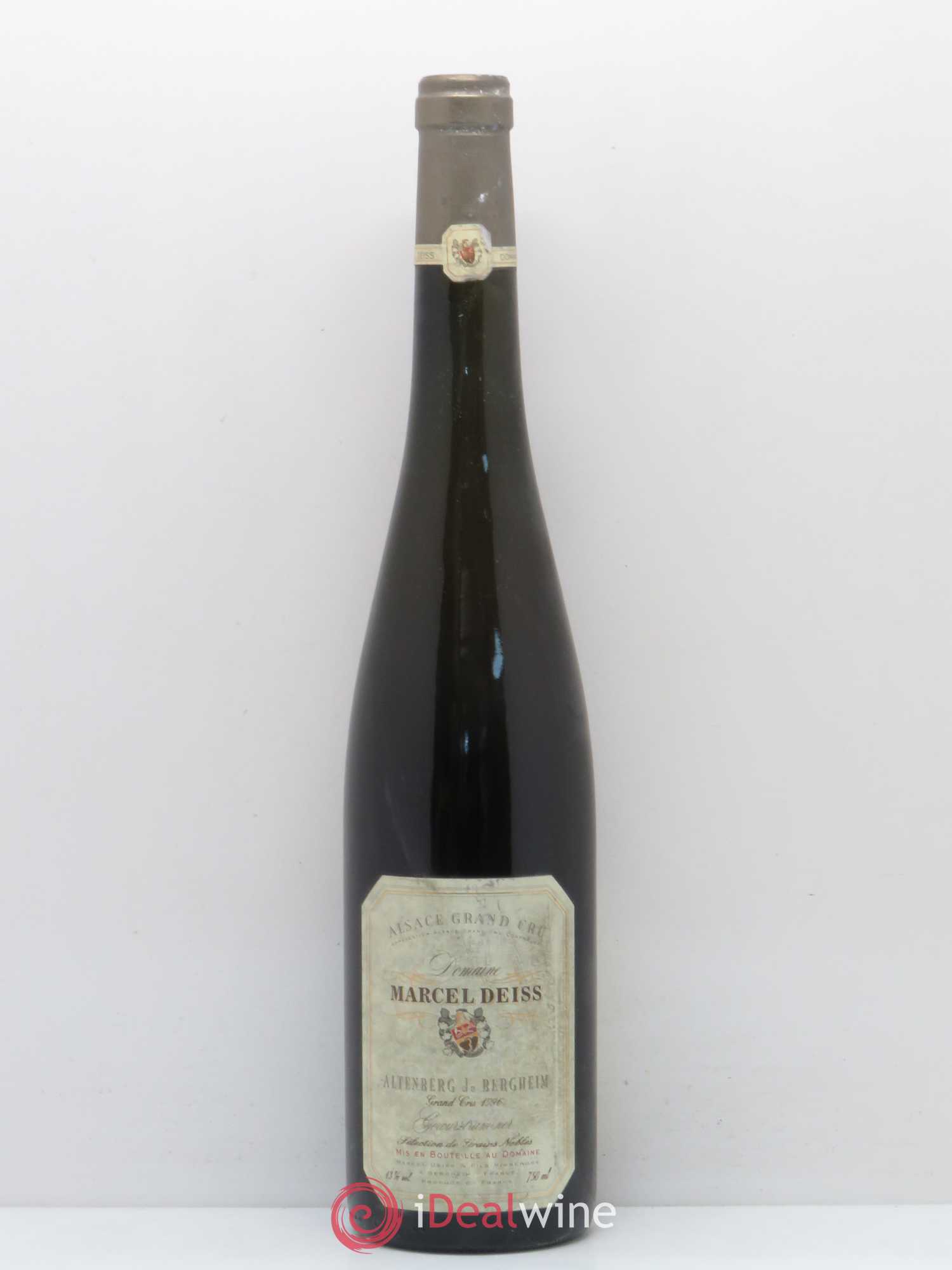 Alsace Gewurztraminer Sélection de Grains Nobles Grand Cru Altenberg de Bergheim Marcel Deiss (Domaine) 1996 - Lotto di 1 bottiglia - 0