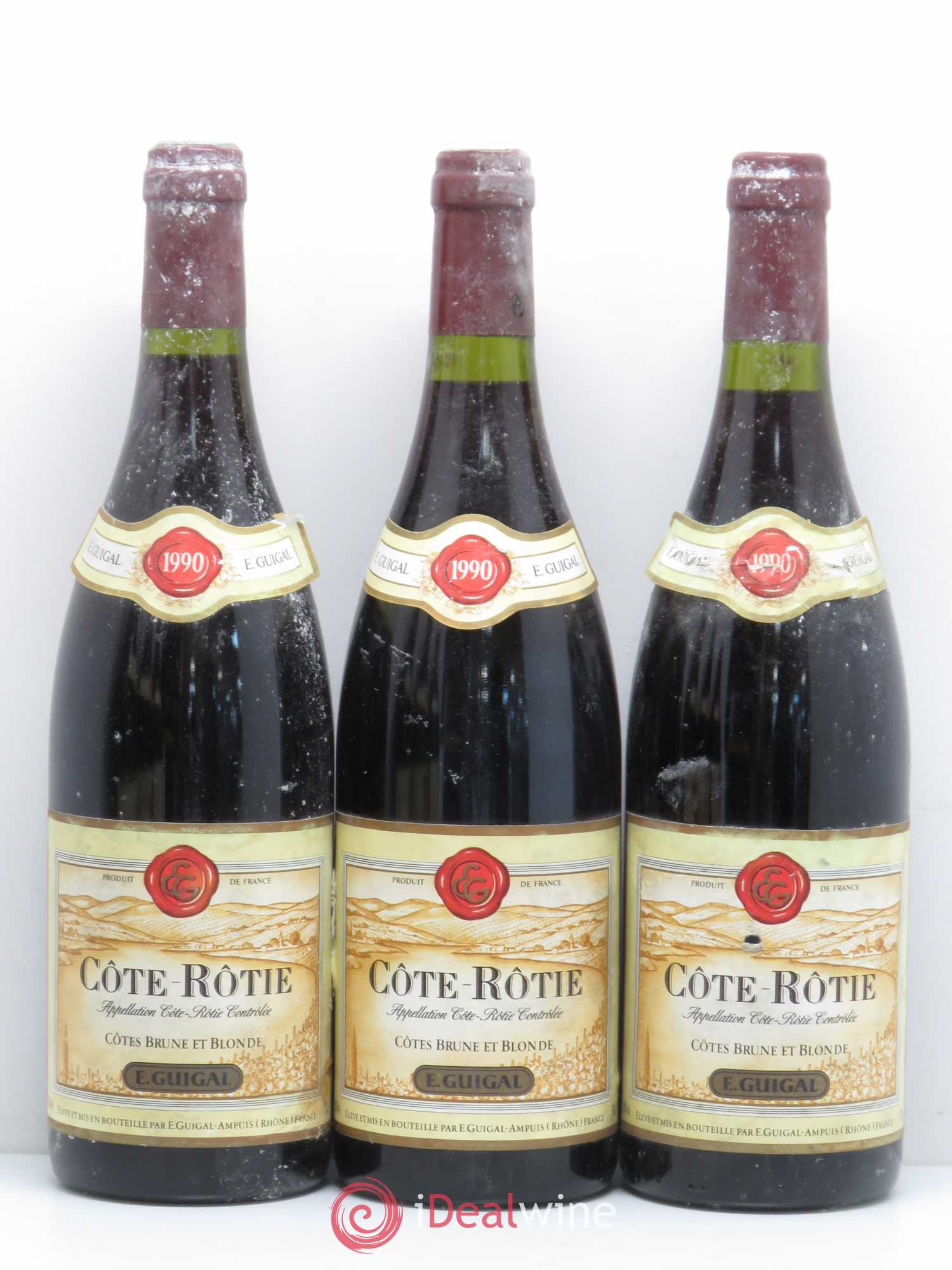 Côte-Rôtie Côtes Brune et Blonde Guigal 1990 - Lot de 6 bouteilles - 2