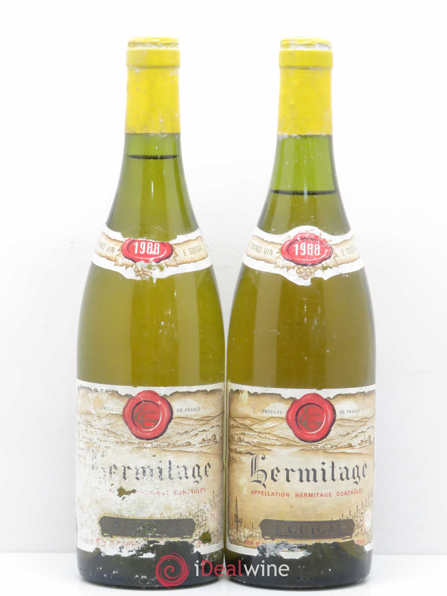Hermitage Guigal 1988 - Lot de 2 bouteilles - 0