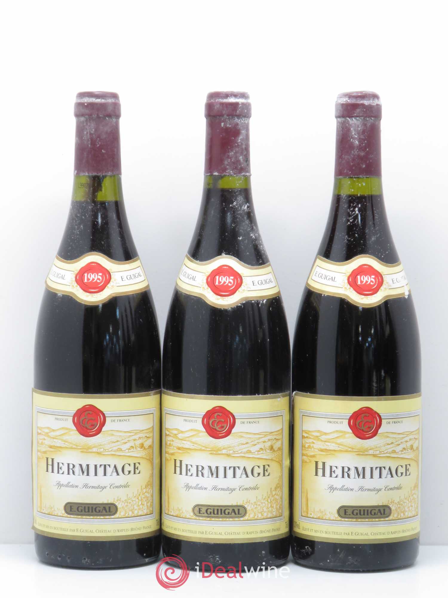 Hermitage Guigal 1995 - Lot de 6 bouteilles - 1
