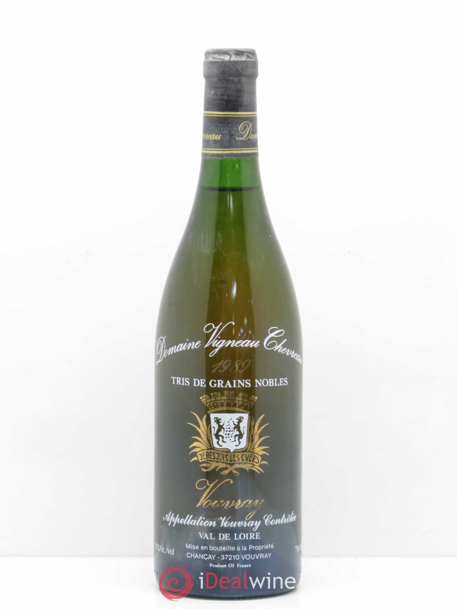 Vouvray Tries de Grains Nobles Domaine Vigneau-Chevreau 1989 - Lotto di 1 bottiglia - 0