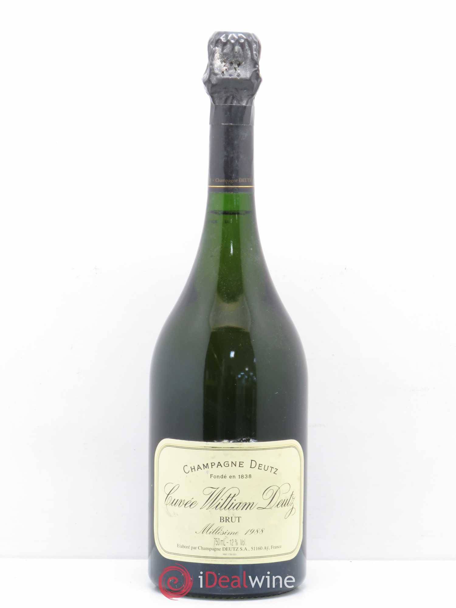 Cuvée William Deutz Deutz 1988 - Lot de 1 bouteille - 0