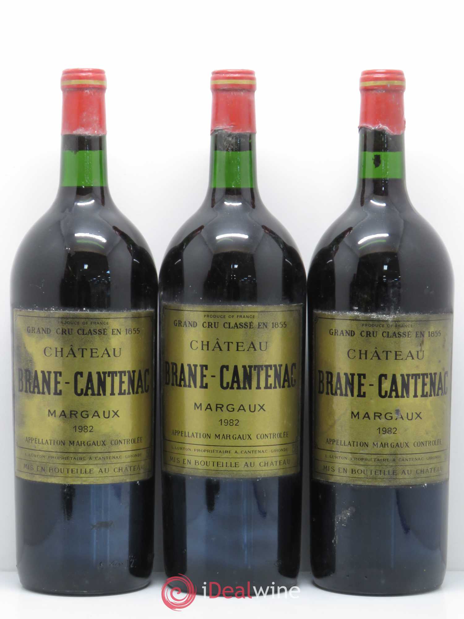 Château Brane Cantenac 2ème Grand Cru Classé 1982 - Lot de 6 magnums - 2