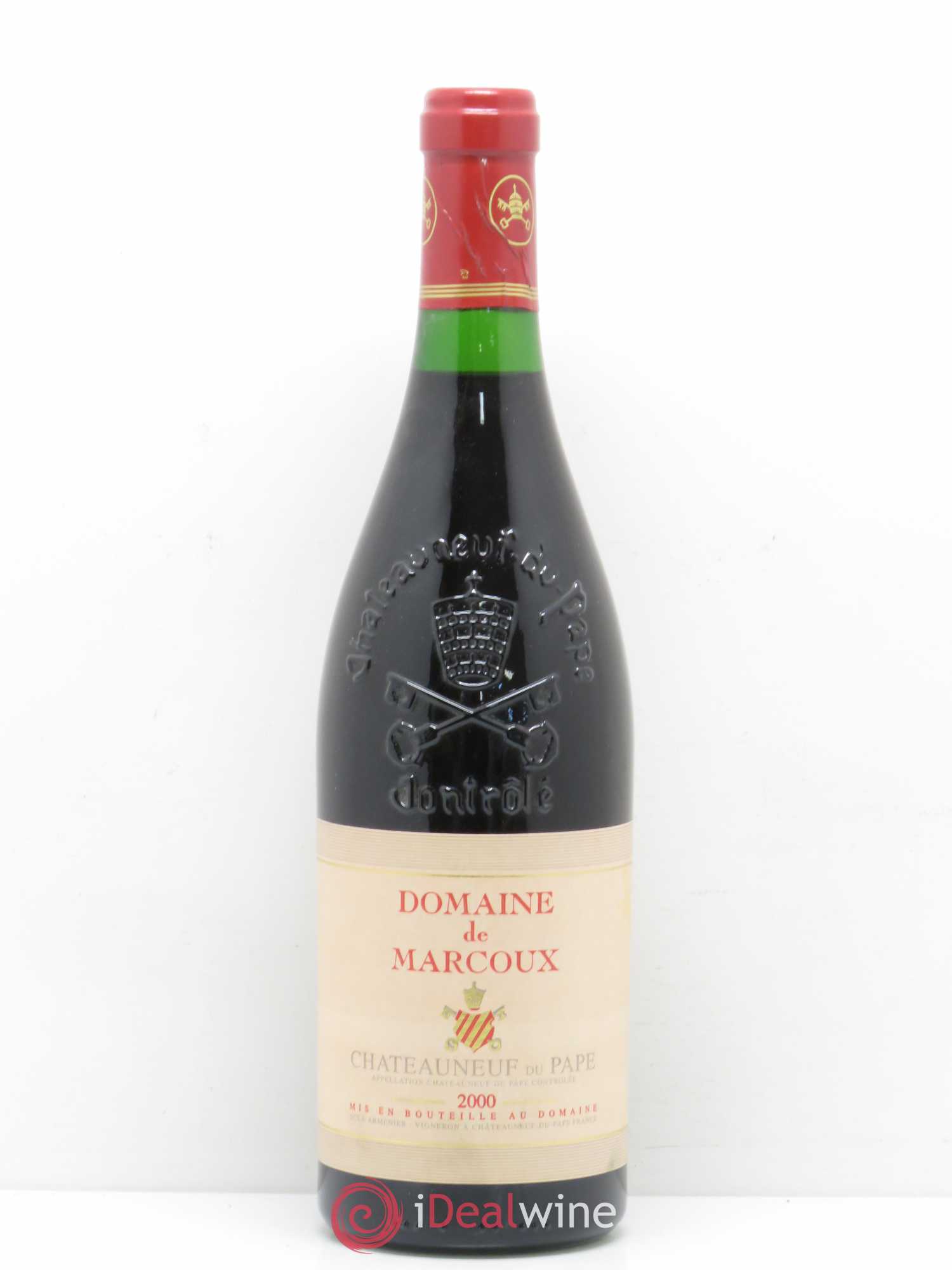 Châteauneuf-du-Pape Marcoux (Domaine de) 2000 - Lot de 1 bouteille - 0