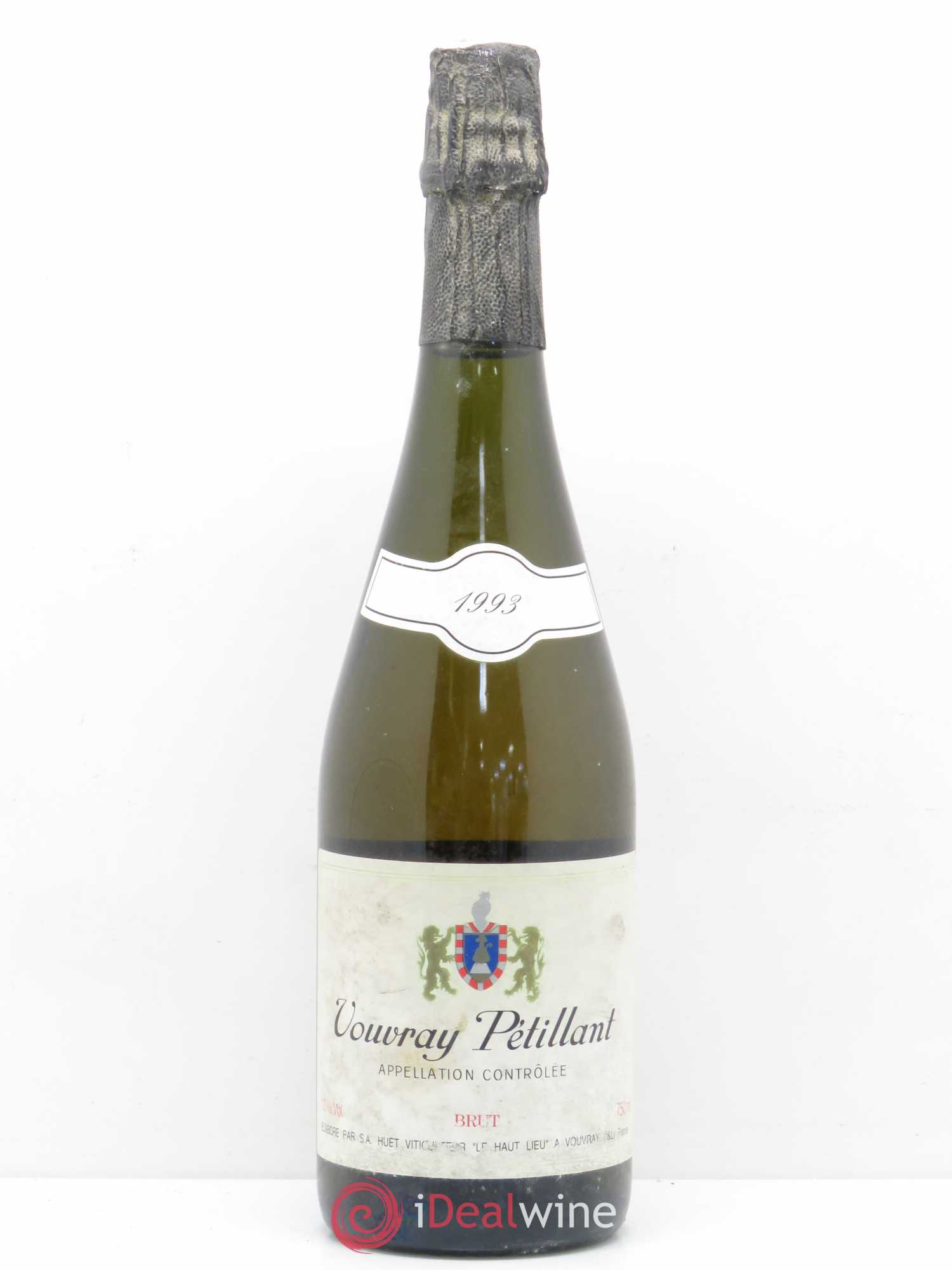 Vouvray Pétillant Brut Domaine Huet 1993 - Lot de 1 bouteille - 0