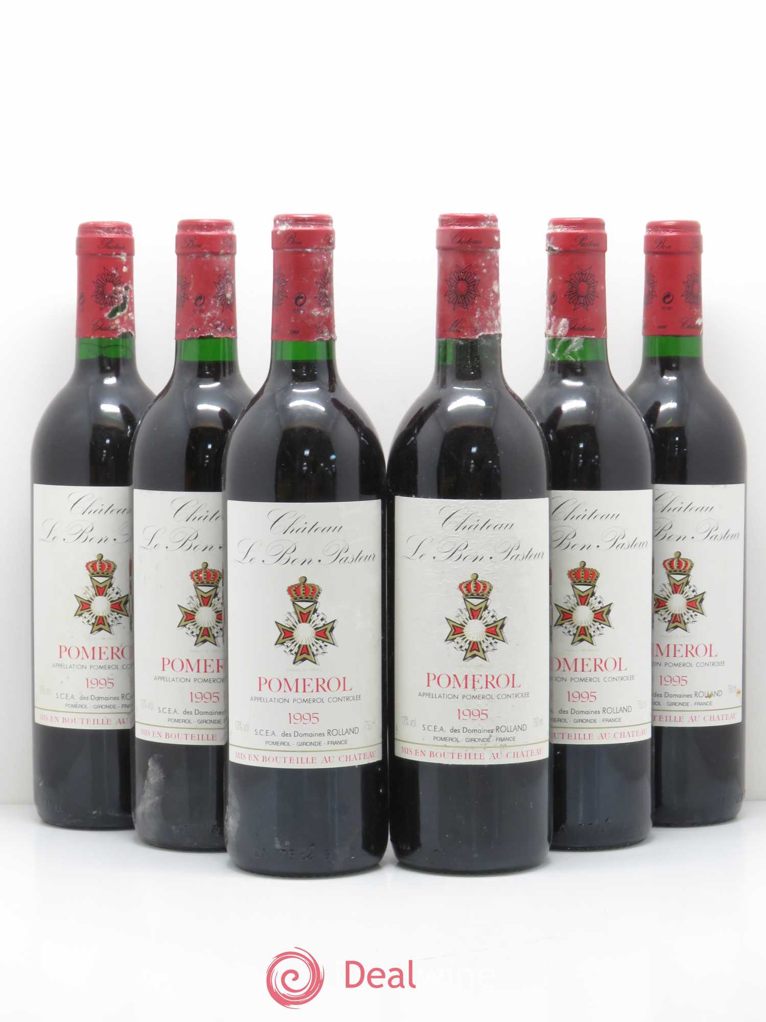Château le Bon Pasteur 1995 - Lot de 6 bouteilles - 0