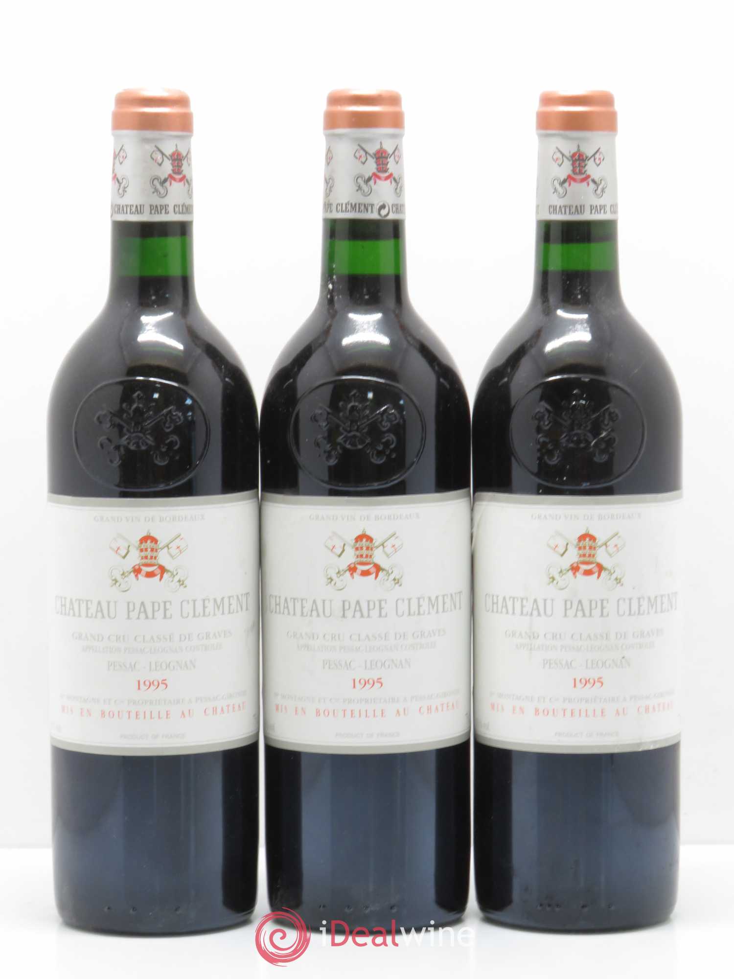 Château Pape Clément Cru Classé de Graves 1995 - Lot de 6 bouteilles - 2