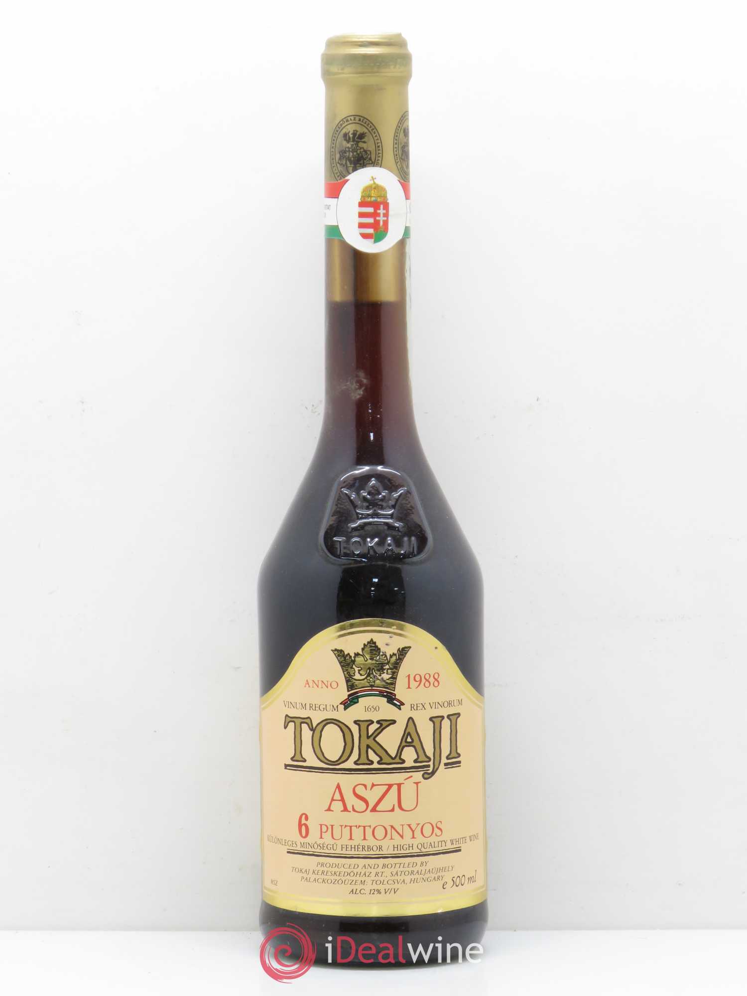 Tokaji Aszu 6 Puttonyos 1988 - Lotto di 1 bottiglia - 0