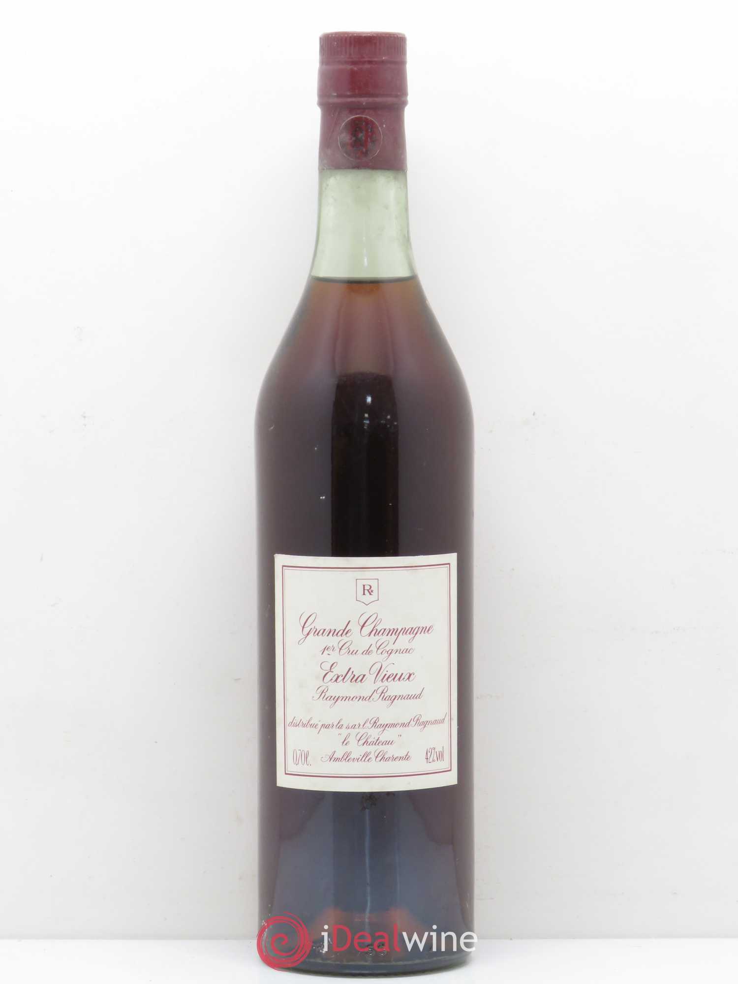 Alcools divers Grande Champagne 1er cru de Cognac Extra-vieux R.Ragnaud - Posten von 1 Flasche - 0
