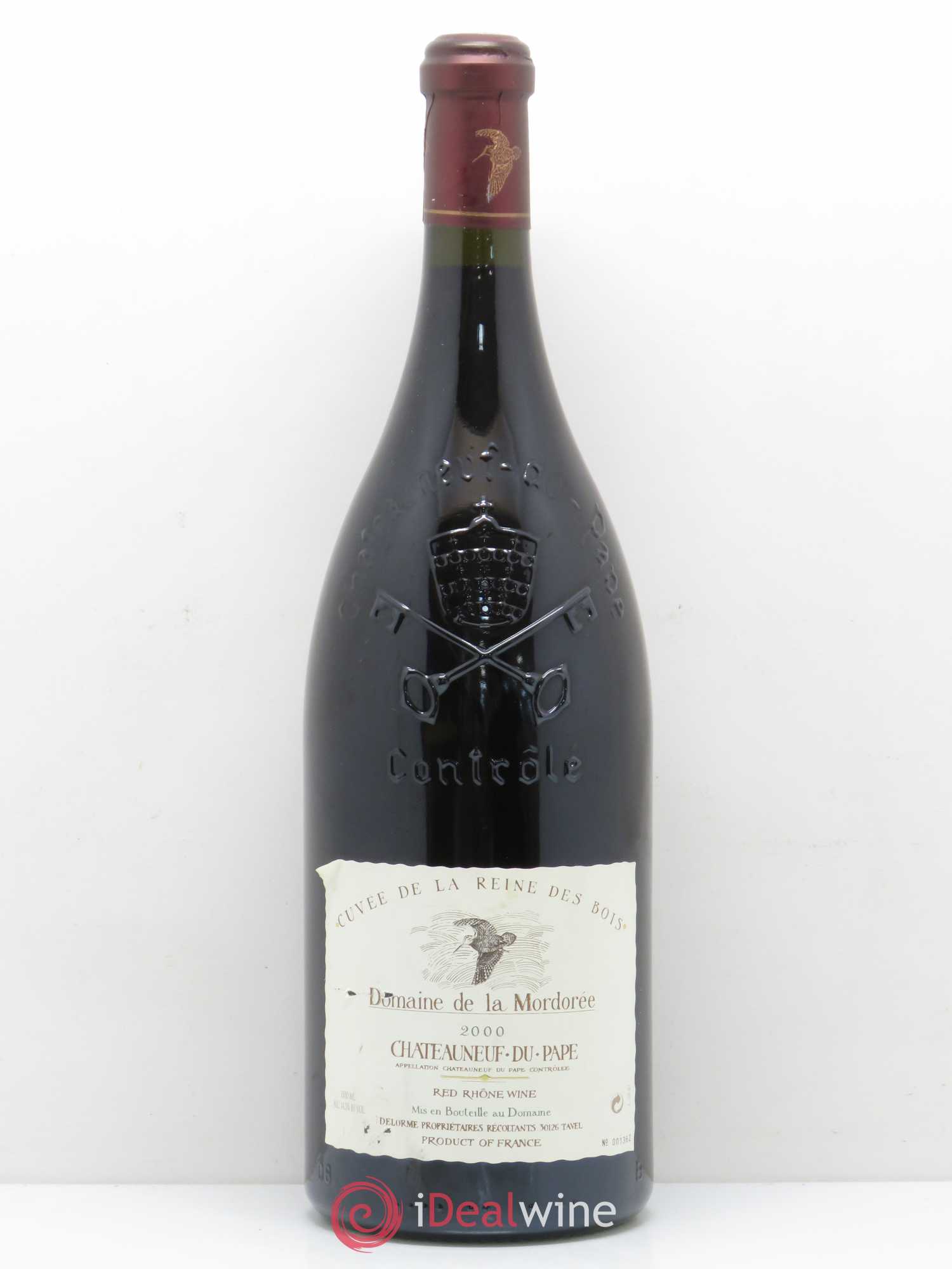 Châteauneuf-du-Pape Cuvée de la Reine des Bois La Mordorée (Domaine de) 2000 - Lot de 1 magnum - 0
