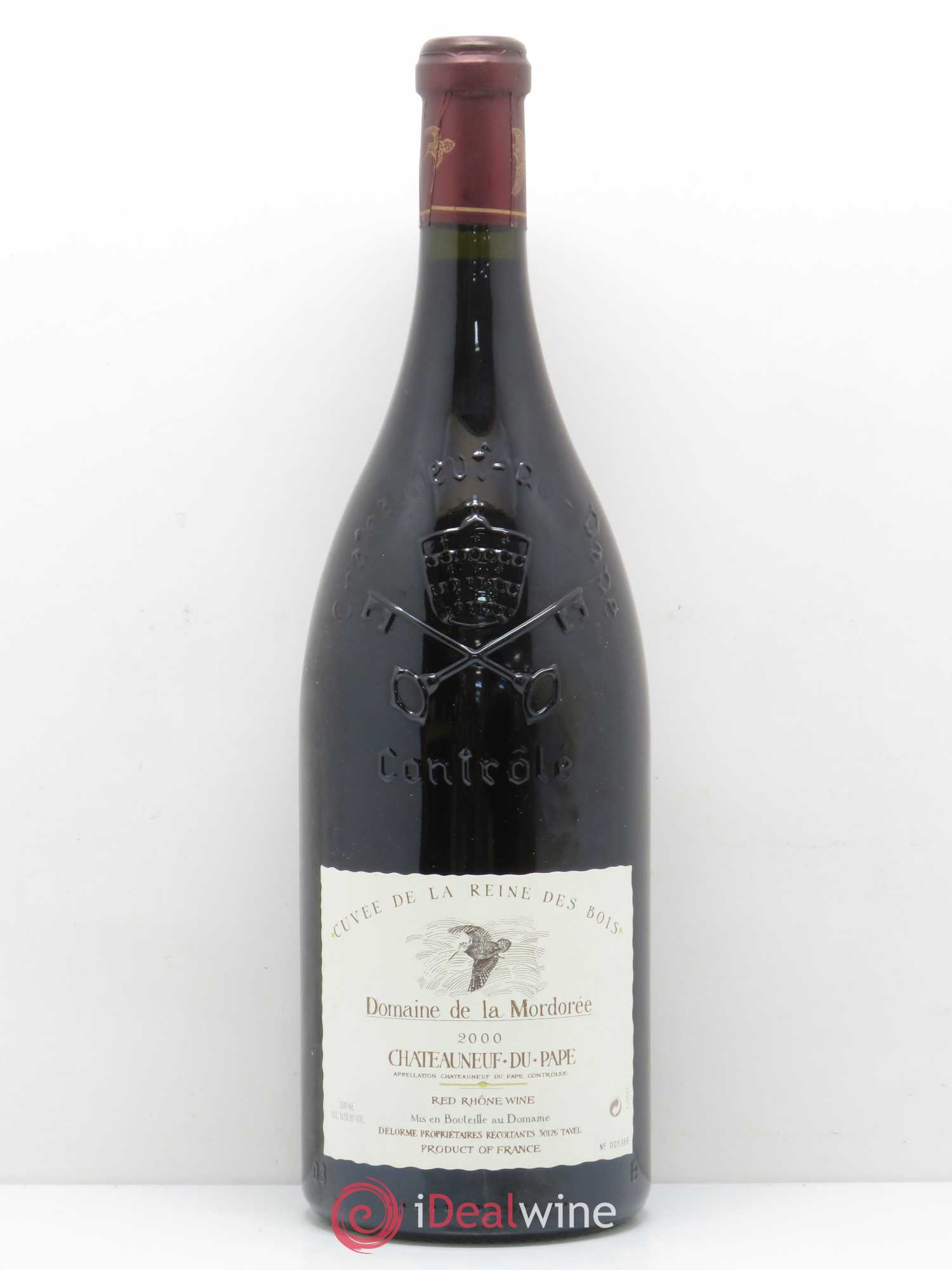 Châteauneuf-du-Pape Cuvée de la Reine des Bois La Mordorée (Domaine de) 2000 - Lot de 1 magnum - 0