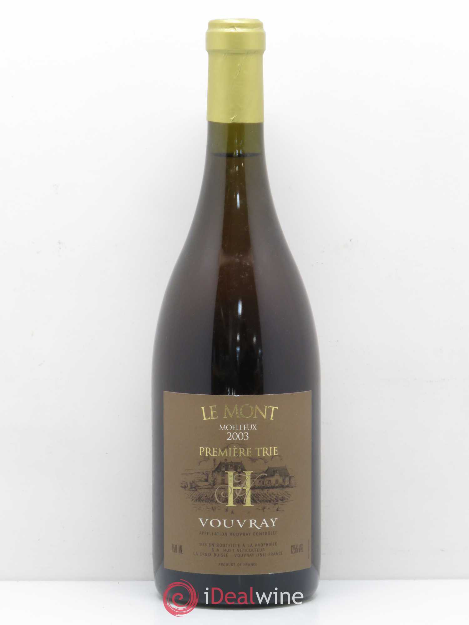 Vouvray Le Mont Moelleux 1ère Trie Domaine Huet 2003 - Lotto di 1 bottiglia - 0