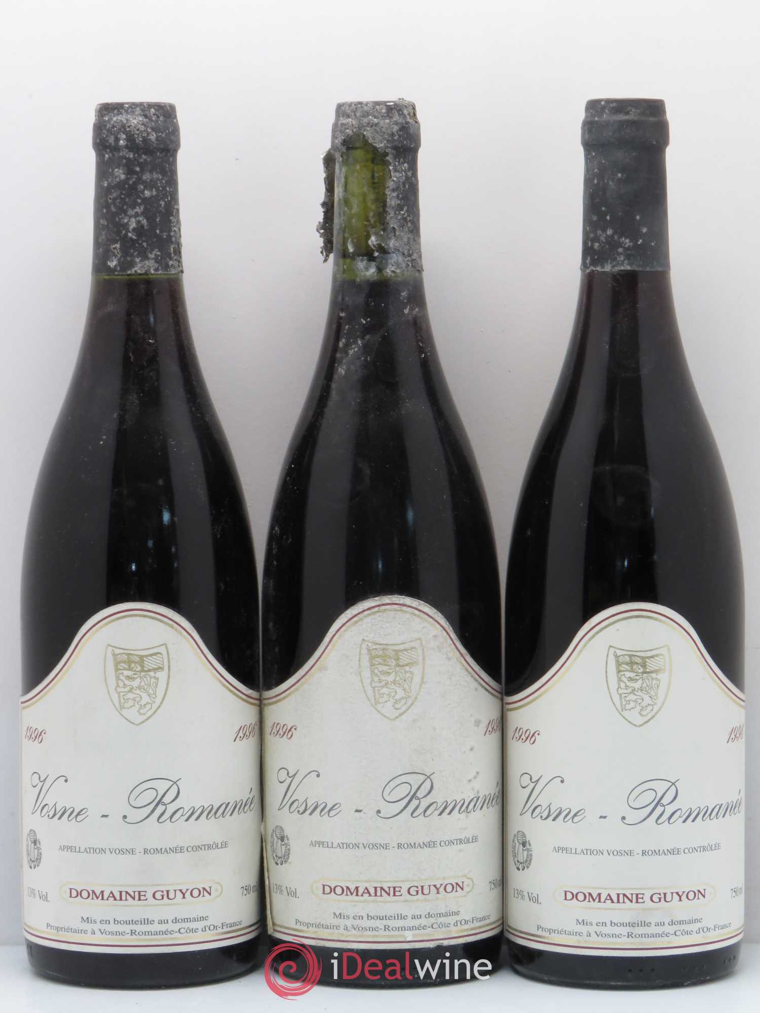 Vosne-Romanée JP & M. Guyon 1996 - Posten von 6 Flaschen - 2