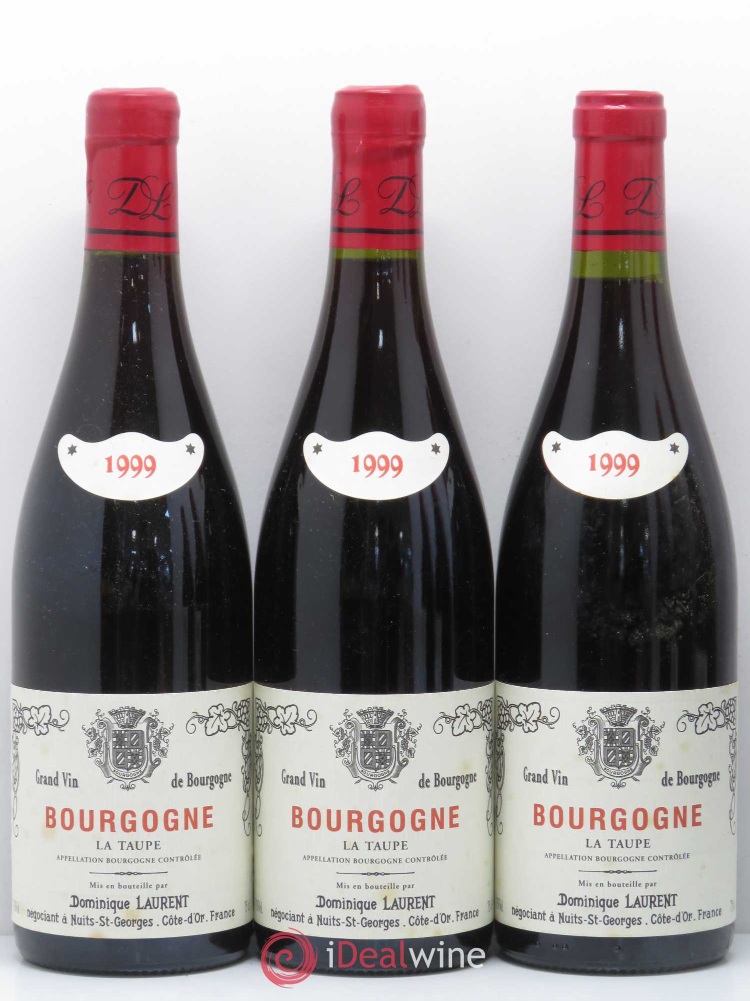 Bourgogne La Taupe Dominique Laurent 1999 - Lot de 6 bouteilles - 1
