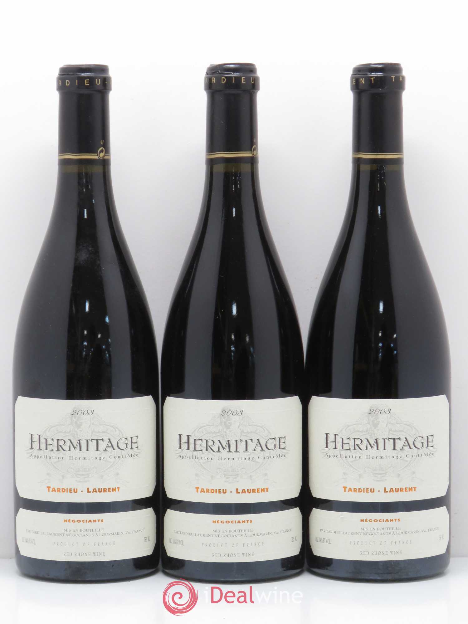 Hermitage Maison Tardieu-Laurent 2003 - Lot de 6 bouteilles - 2